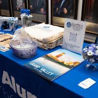 GVSU Alumni merchandize stand